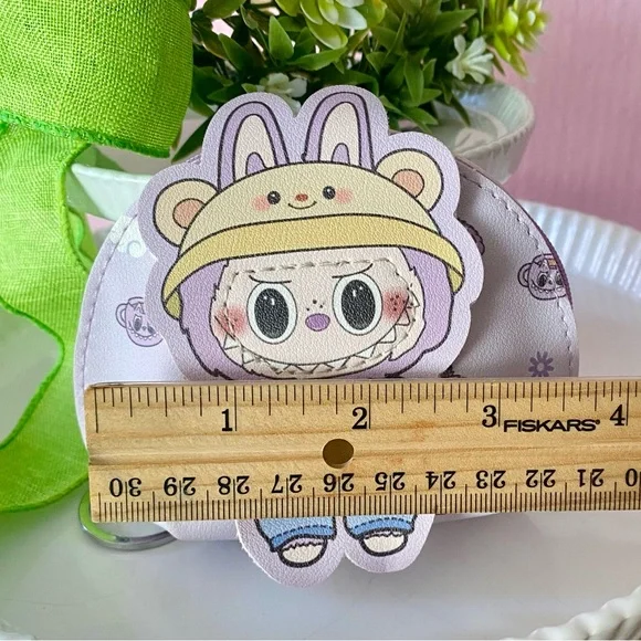 Cute Labubu Coin Purse faux leather - Picture 5 of 6